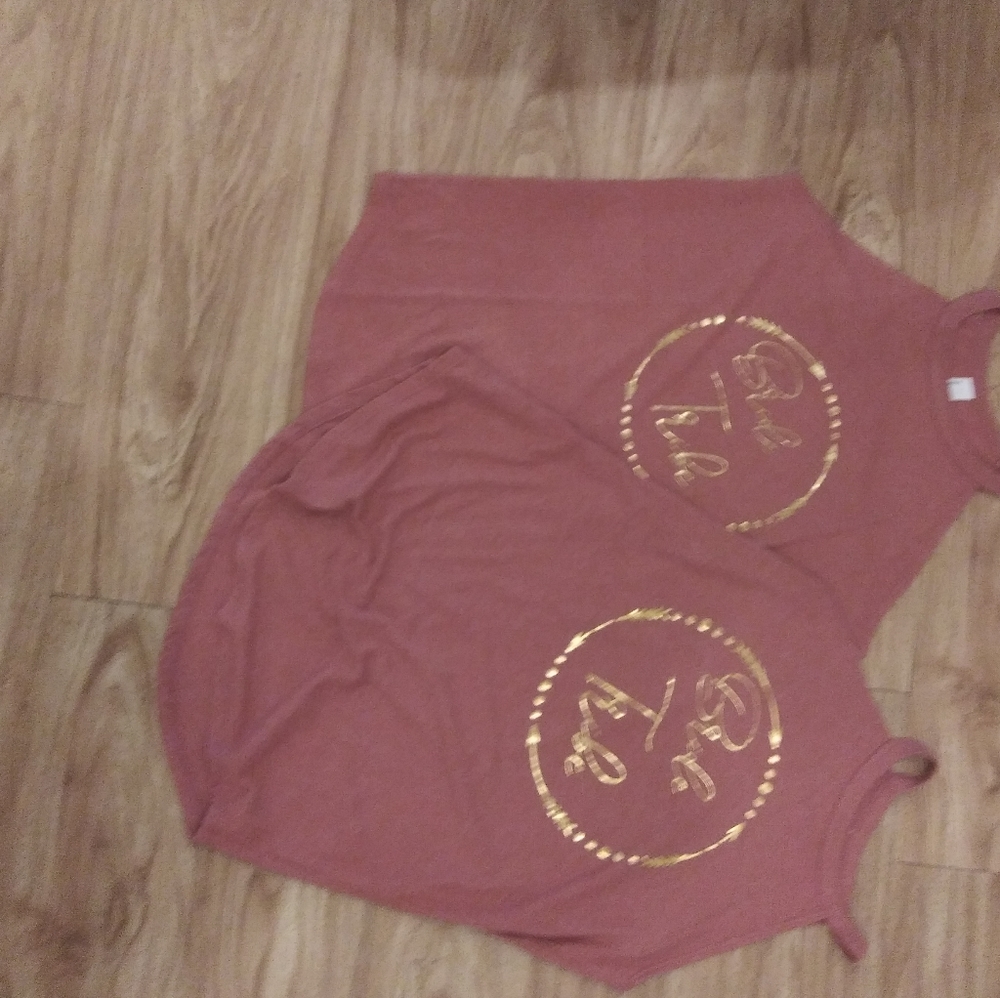 Pair of Bride Tribe tanks